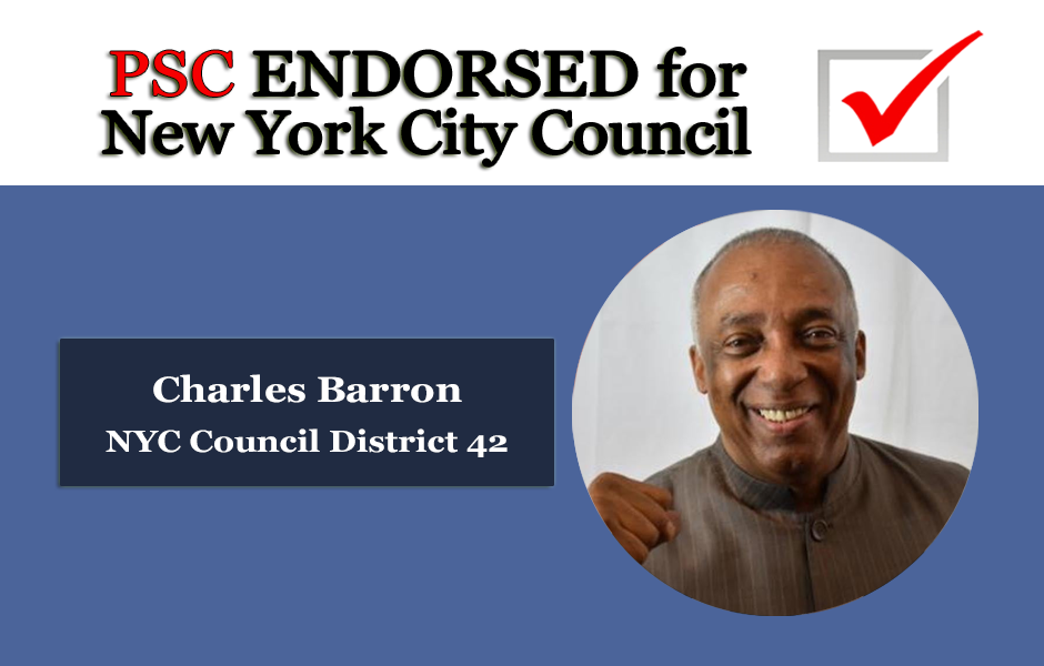 PSC endorsed for 2023_Charles Barron D42