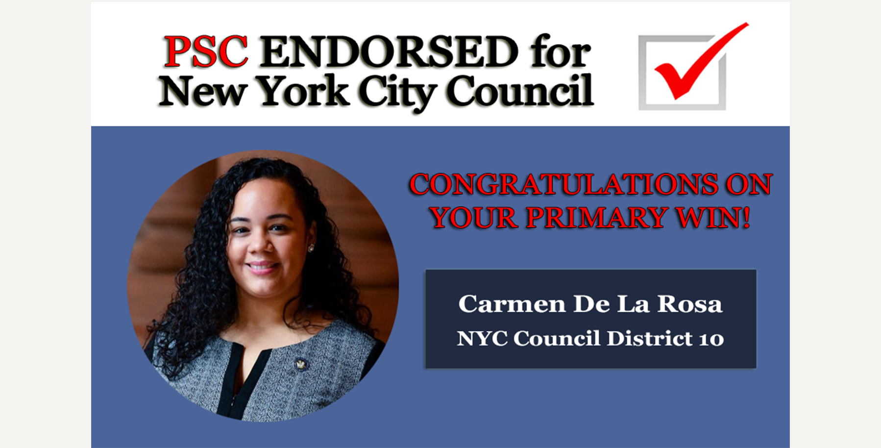 New York City Council Endorsements 2023 - PSC CUNY