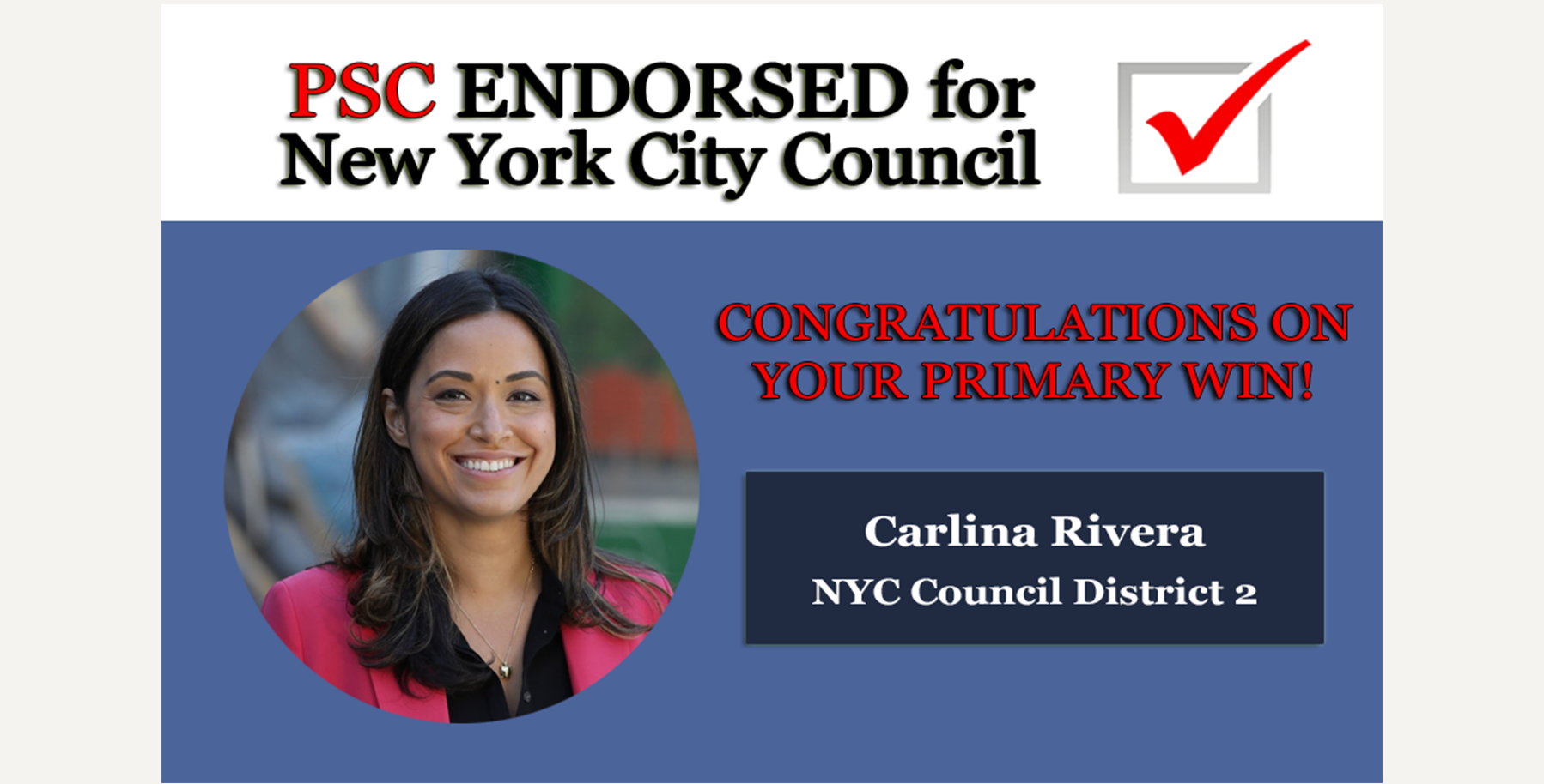 New York City Council Endorsements 2023 - PSC CUNY