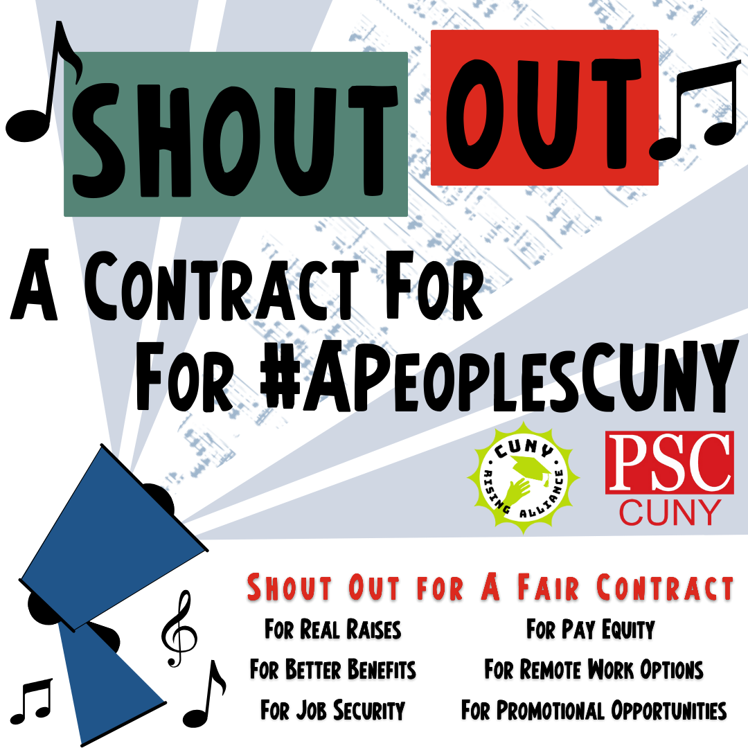 SHOUT Out for #APeoplesCUNY (social share)