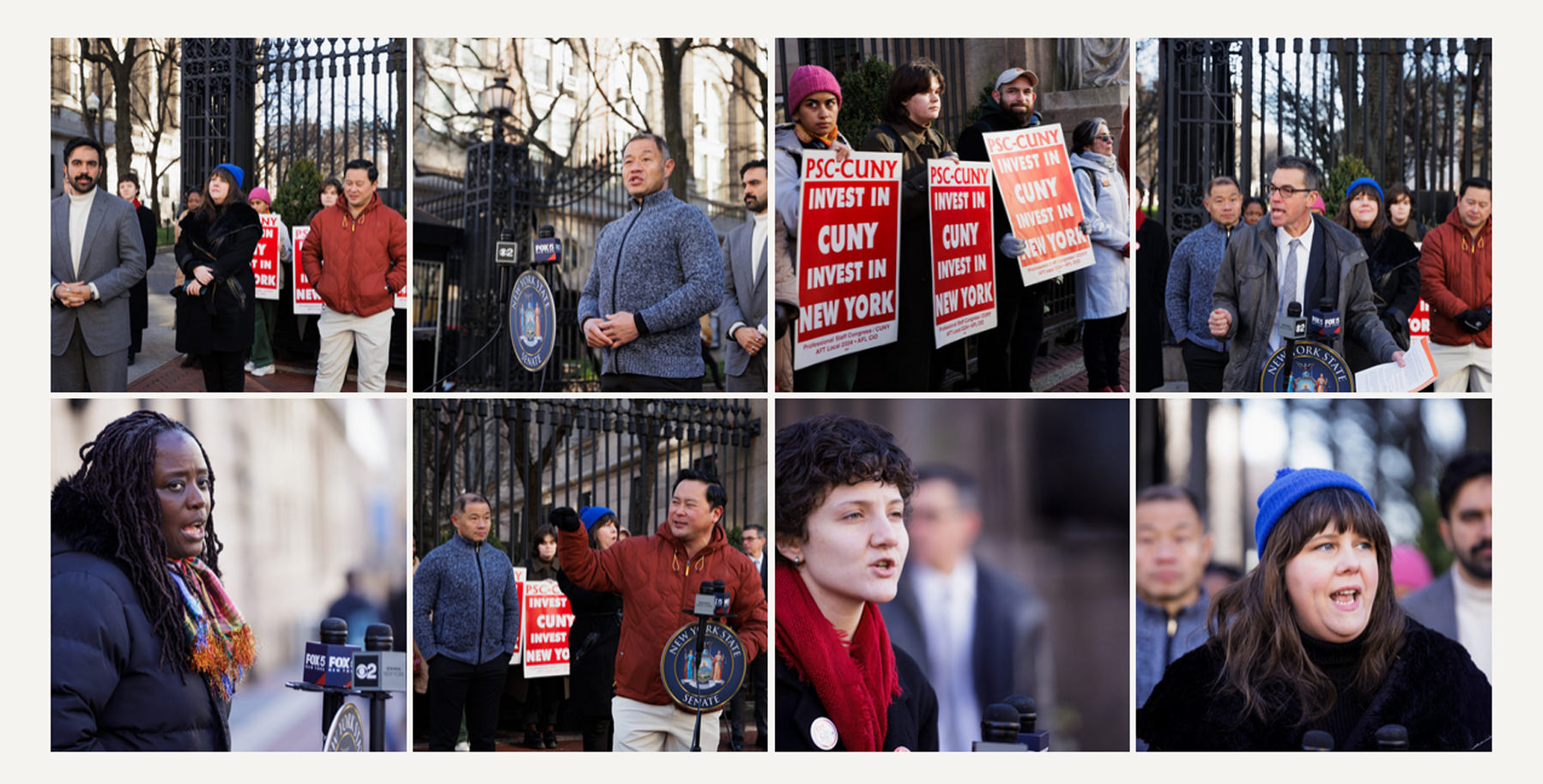 Images from December 12 Press Conference by Paul Frangipane