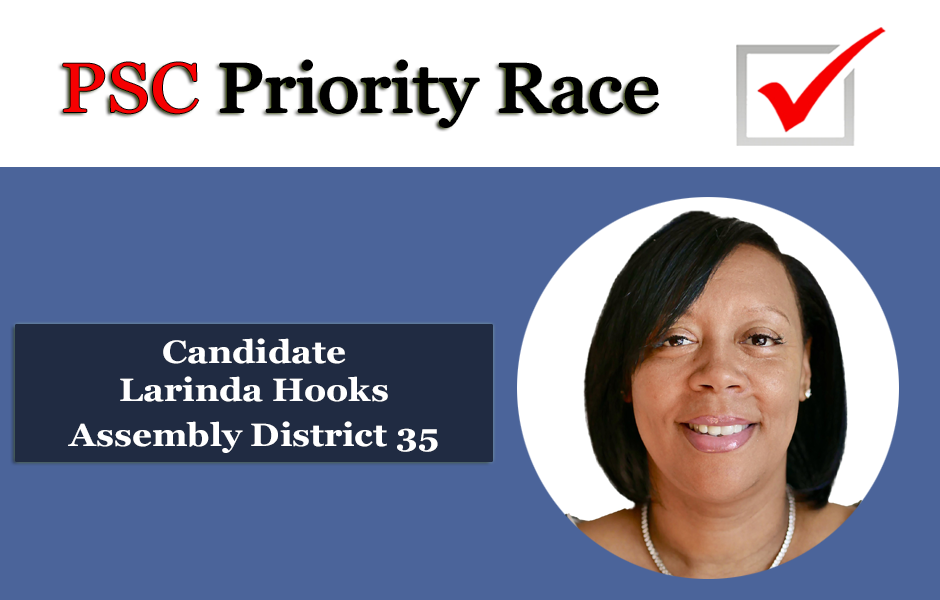 Priority Race 2024_Candidate for Assembly District 35 - Larinda Hooks