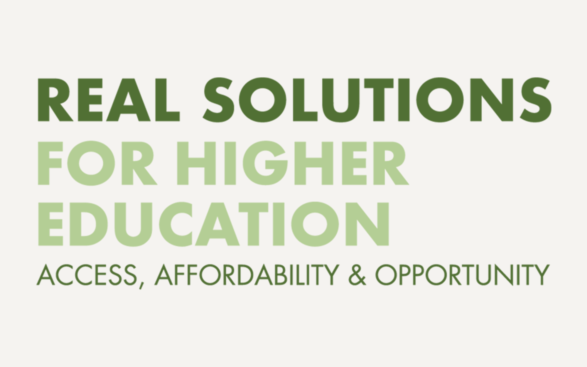 Real solutions for Higher Ed_campain header