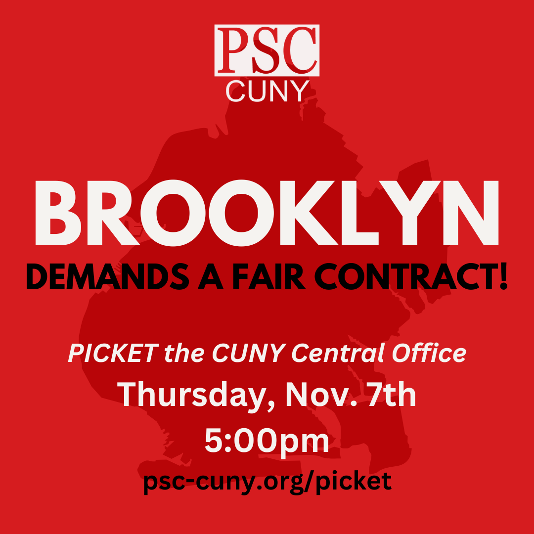 Thursday, Nov. 7th 5:00pm (Brooklyn members)