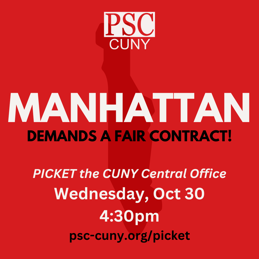 Wednesday, Oct. 30th 4:30pm (Manhattan members)