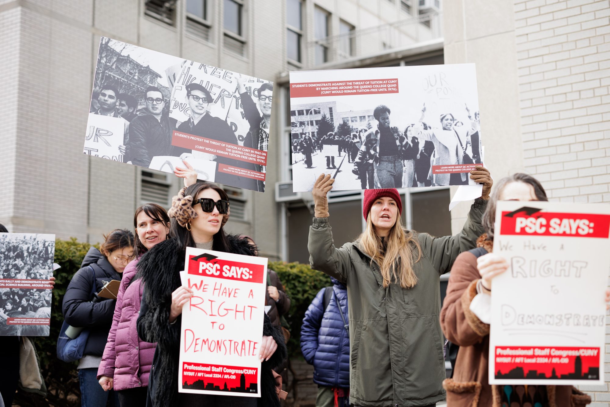 Queens College Rally