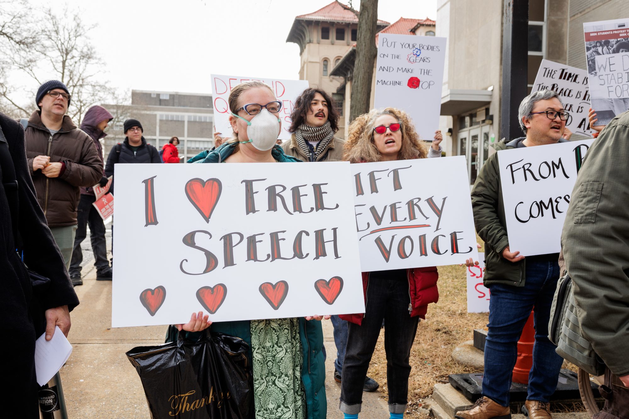 Queens College Rally