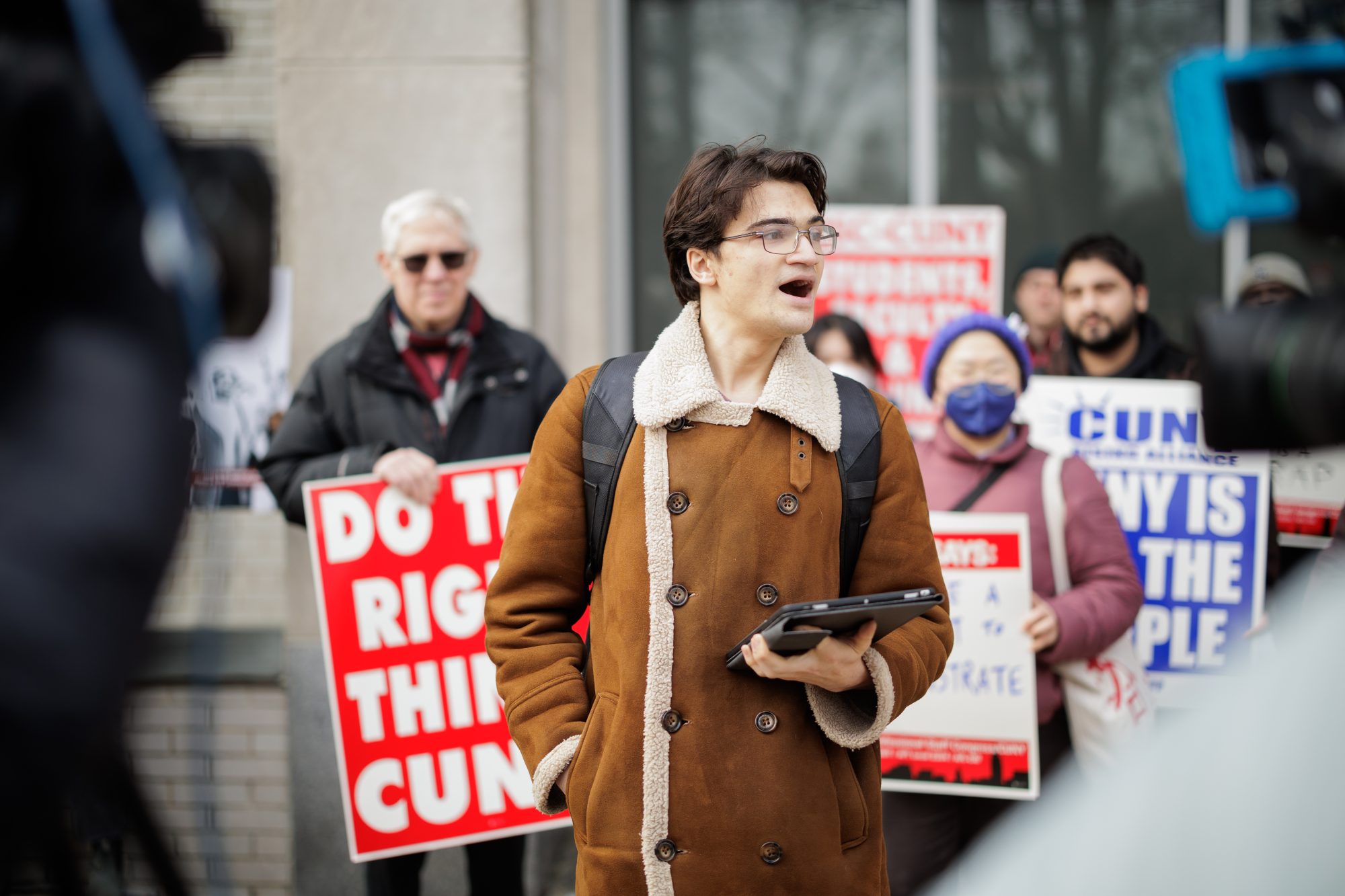 Queens College Rally