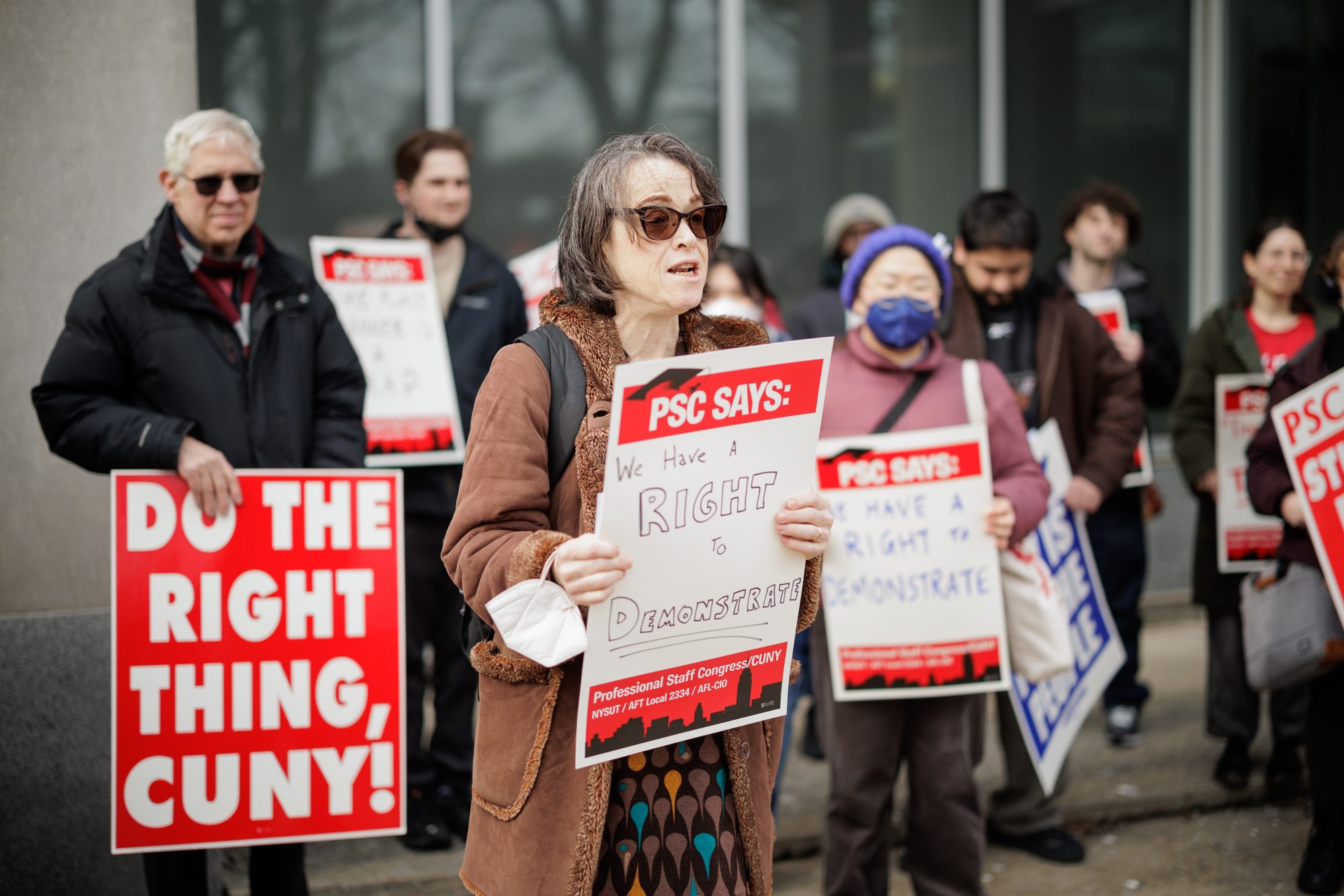 Queens College Rally