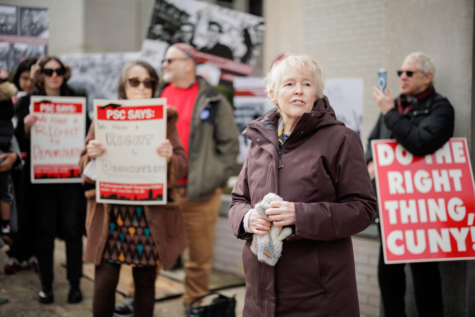 Queens College Rally