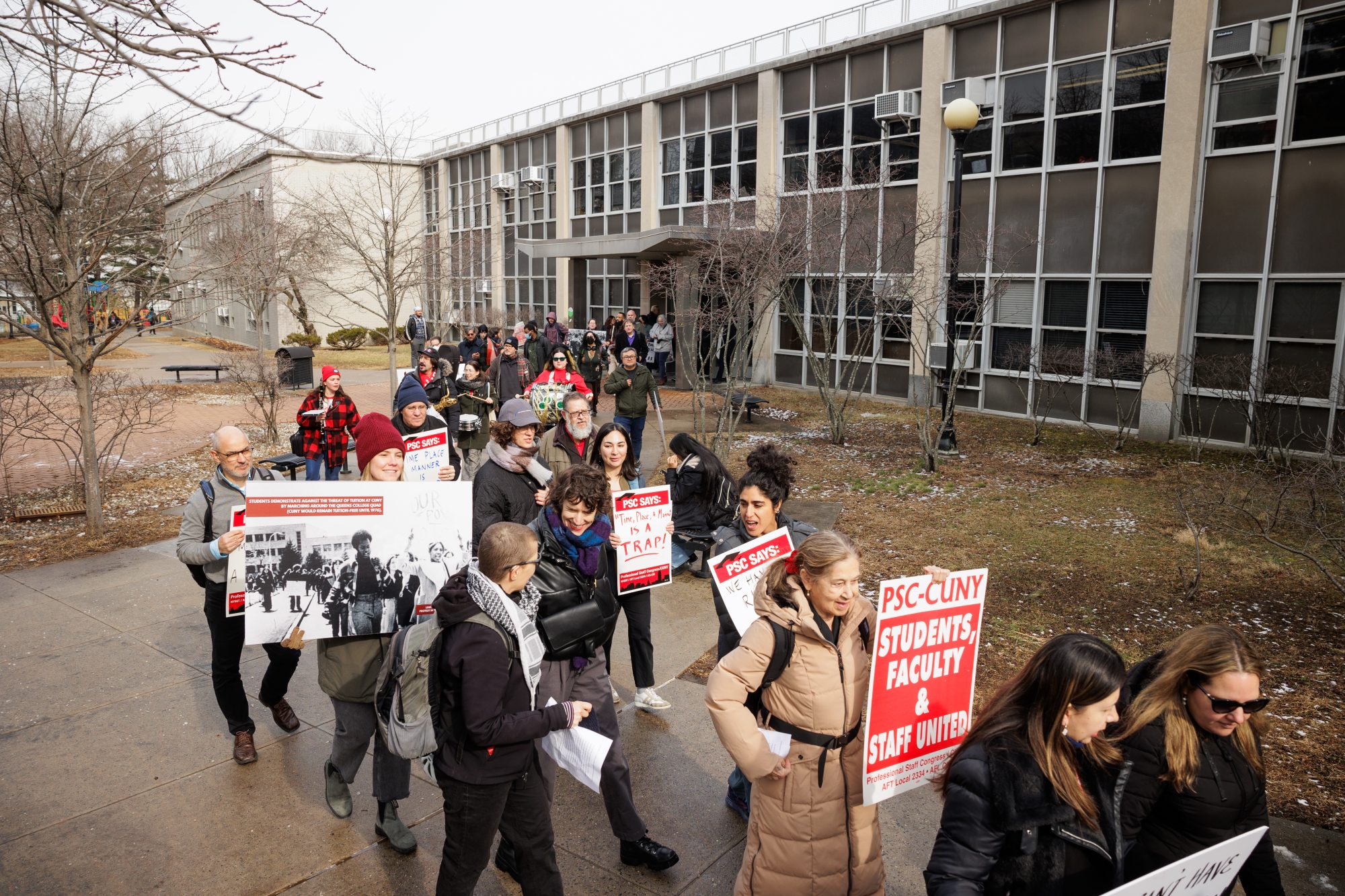 Queens College Rally