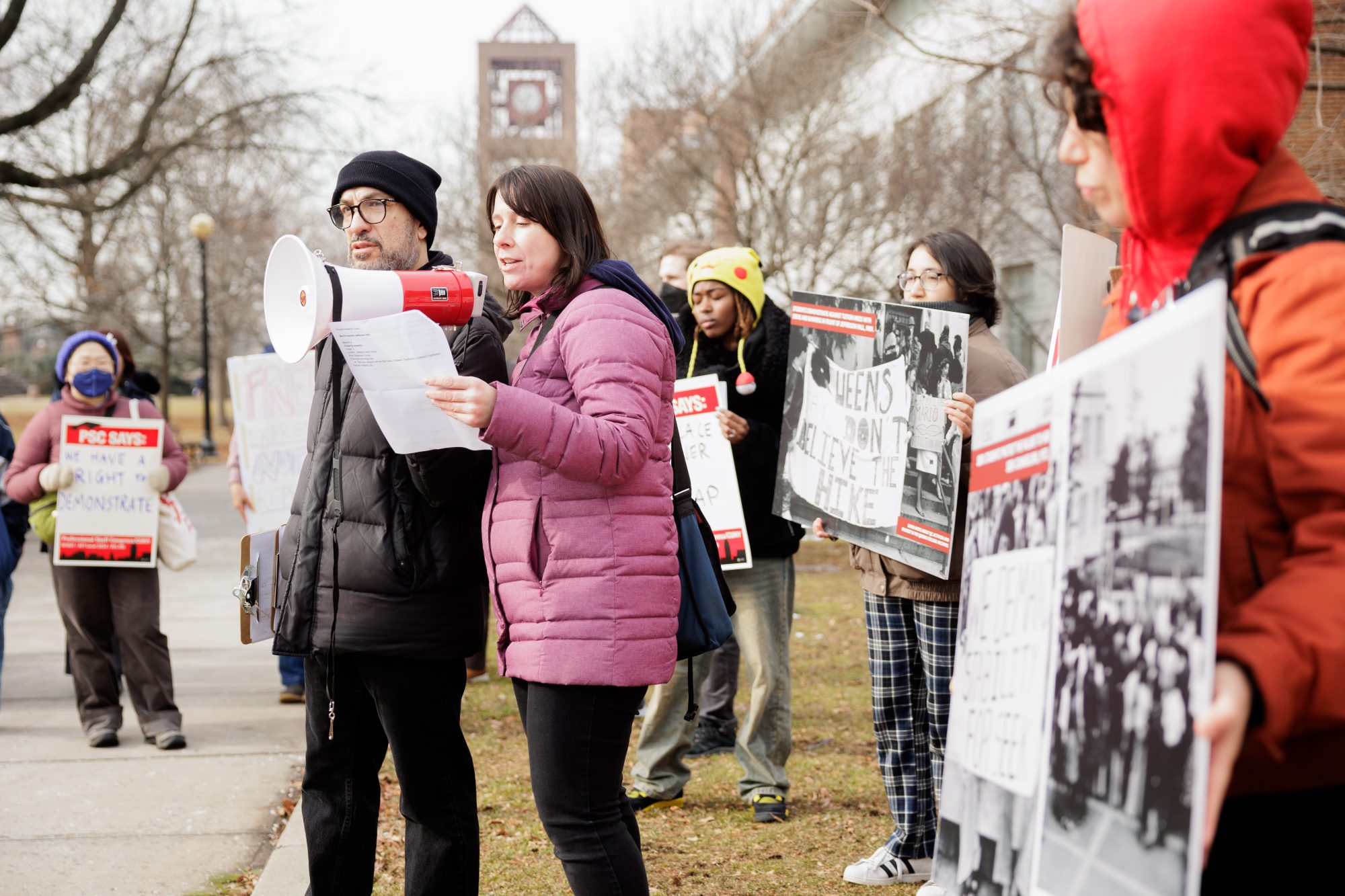 Queens College Rally