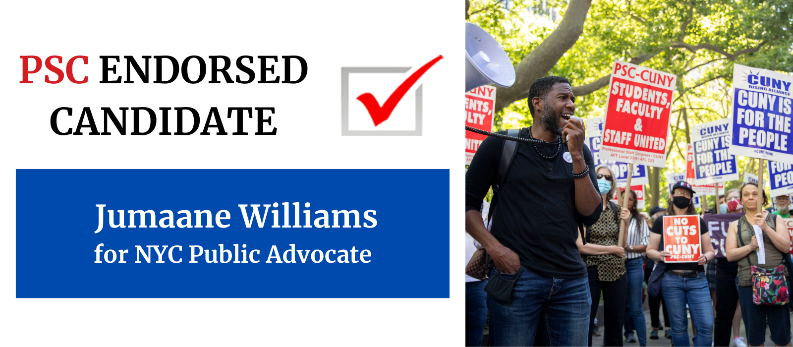 PSC Endorsed Candidate