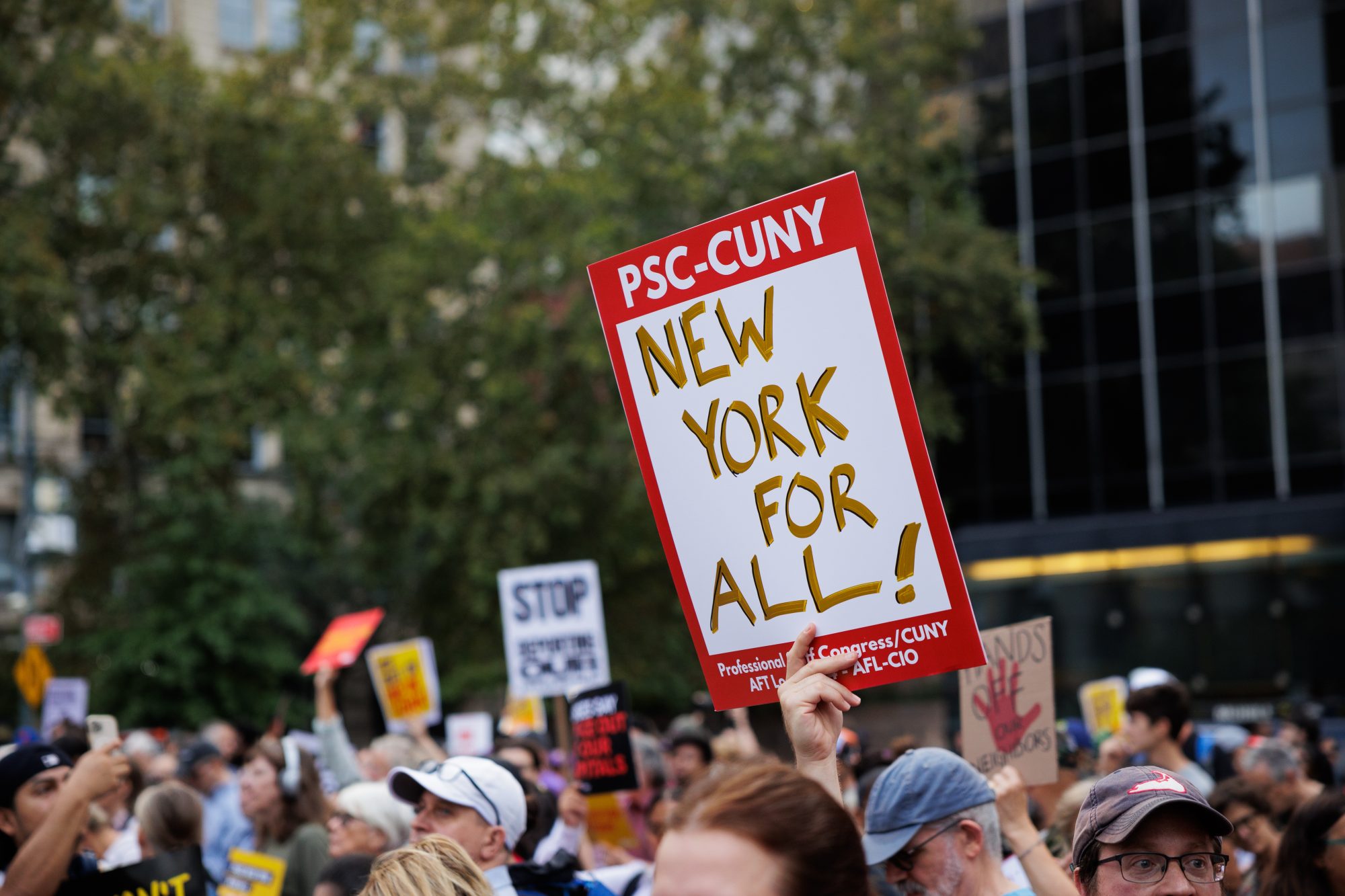New Yorkers Against ICE photo by Paul Frangipane
