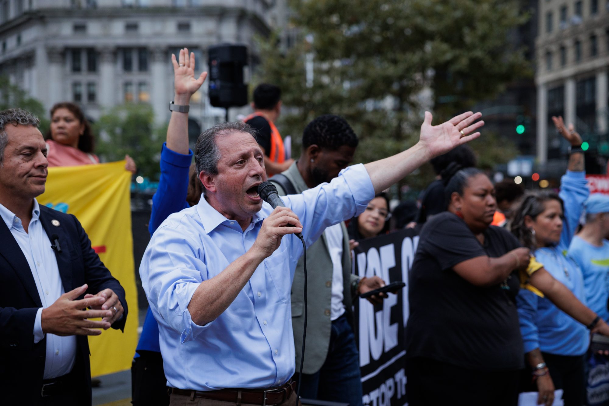 New Yorkers Against ICE photo by Paul Frangipane