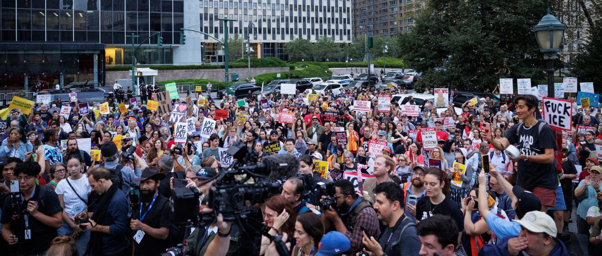 New Yorkers Against ICE photo by Paul Frangipane
