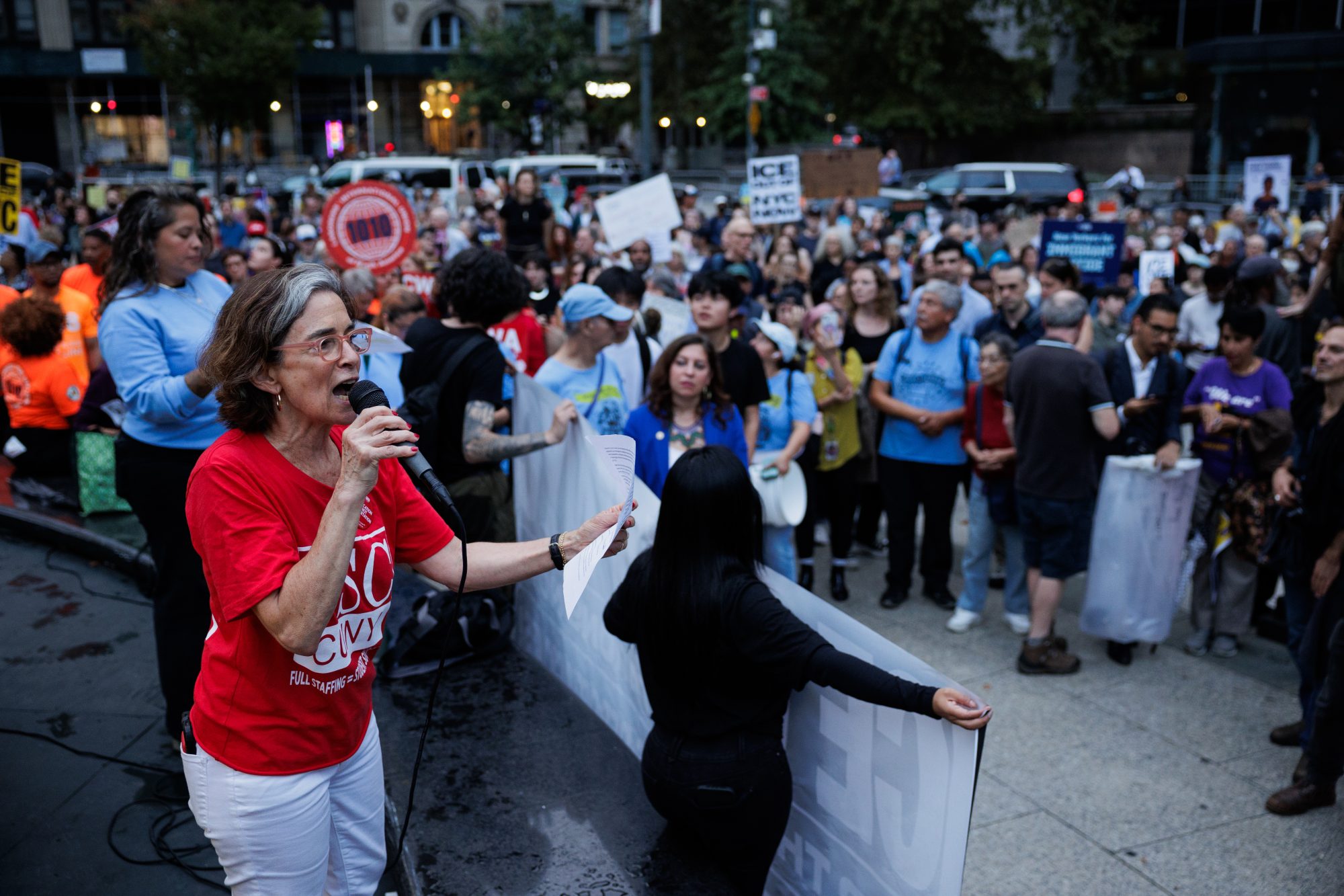 New Yorkers Against ICE photo by Paul Frangipane