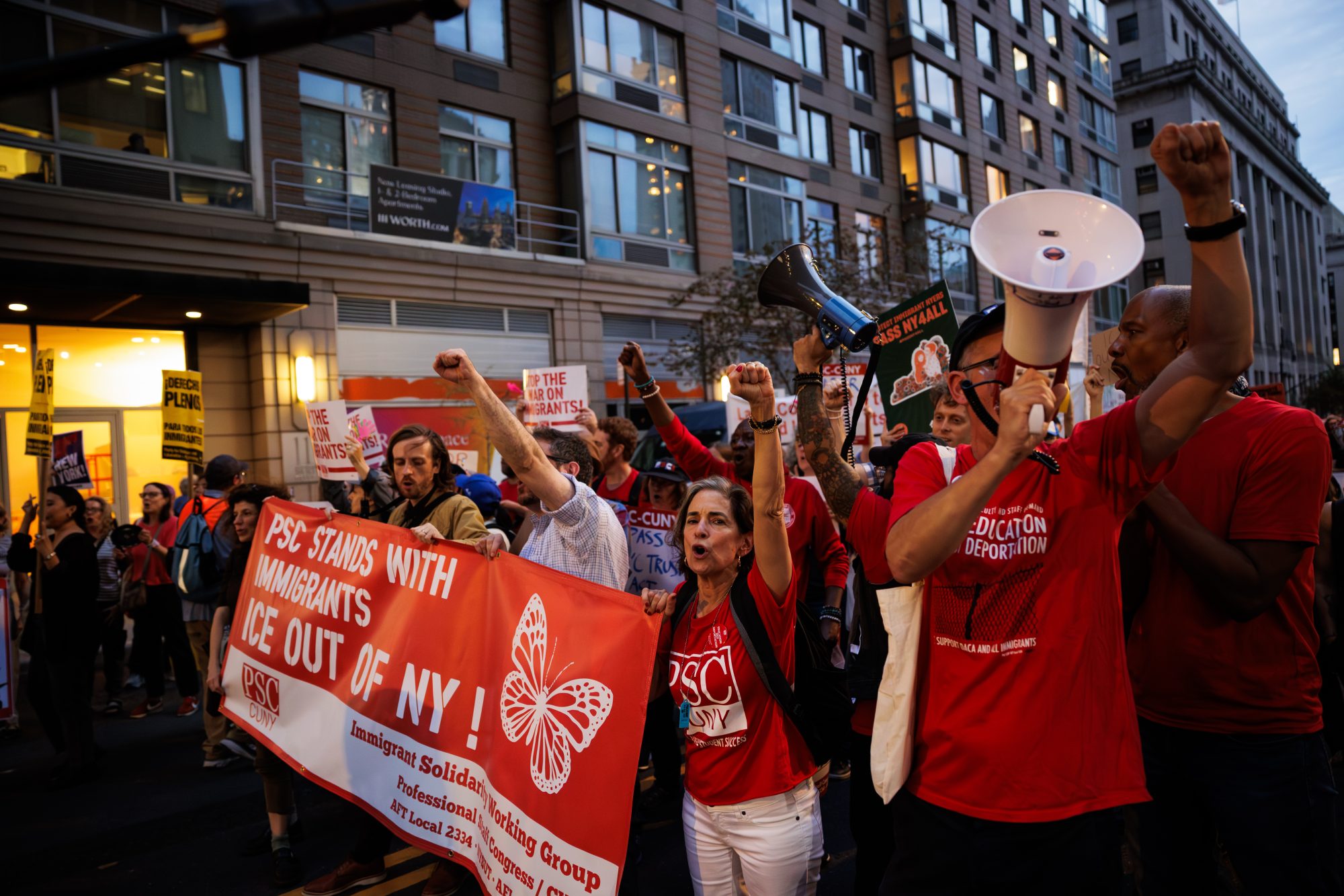 New Yorkers Against ICE photo by Paul Frangipane