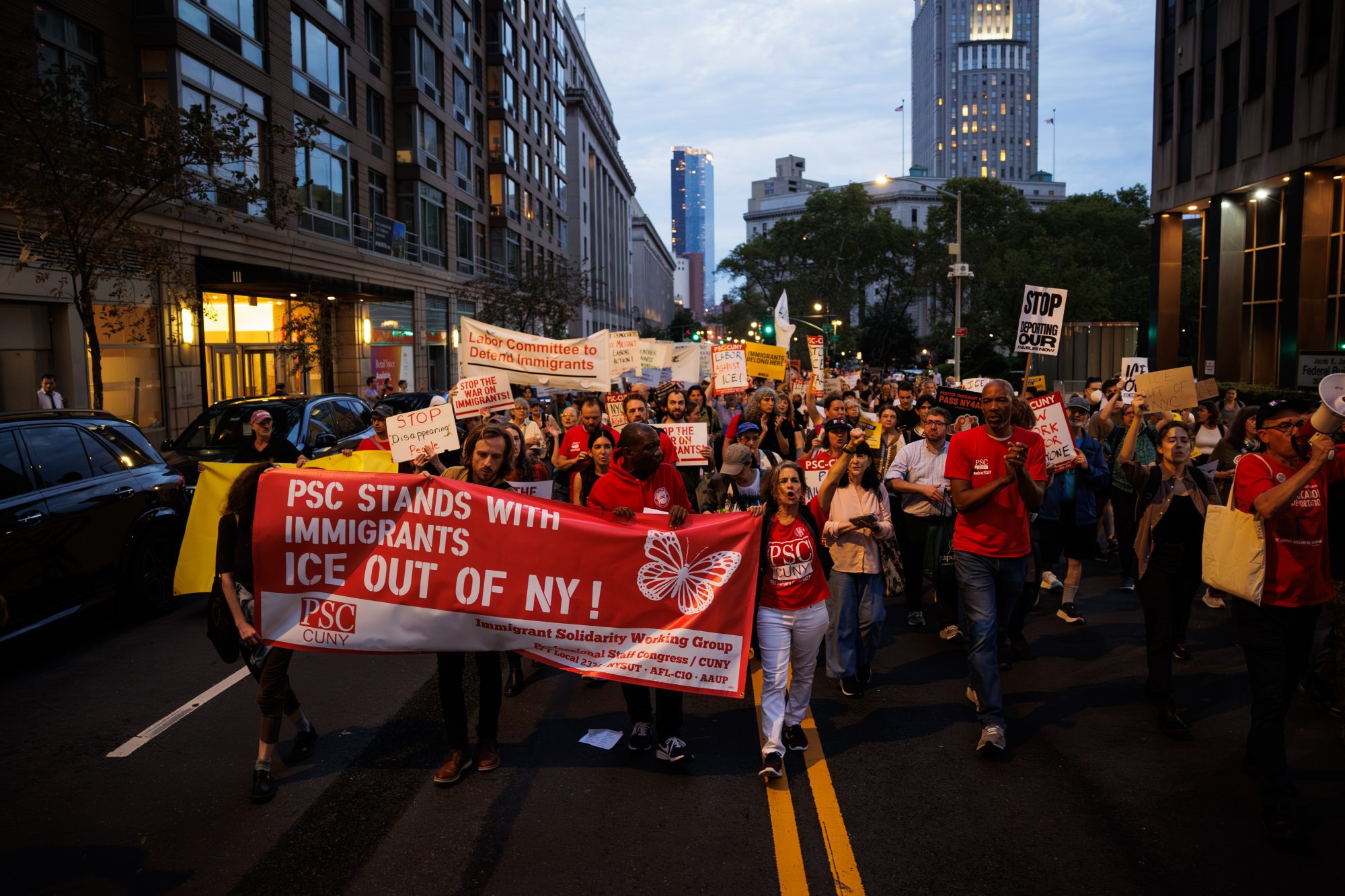 New Yorkers Against ICE photo by Paul Frangipane