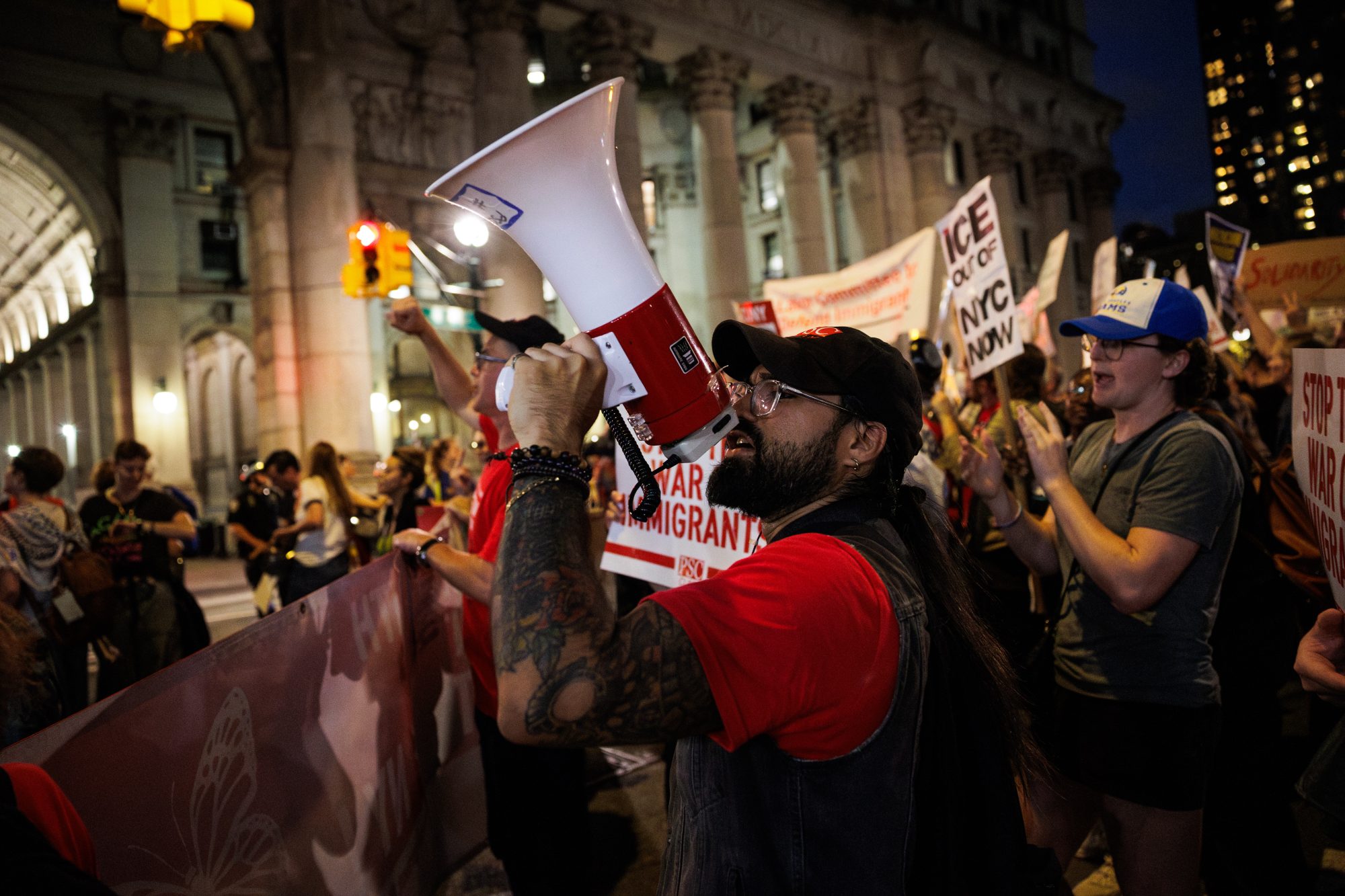 New Yorkers Against ICE photo by Paul Frangipane