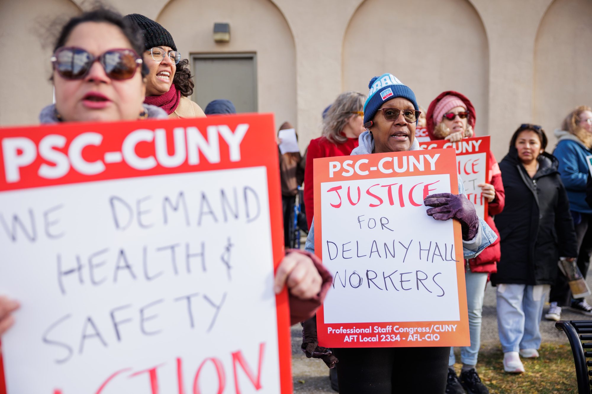 QC Rally November 17, 2025. Photo by Paul Frangipane