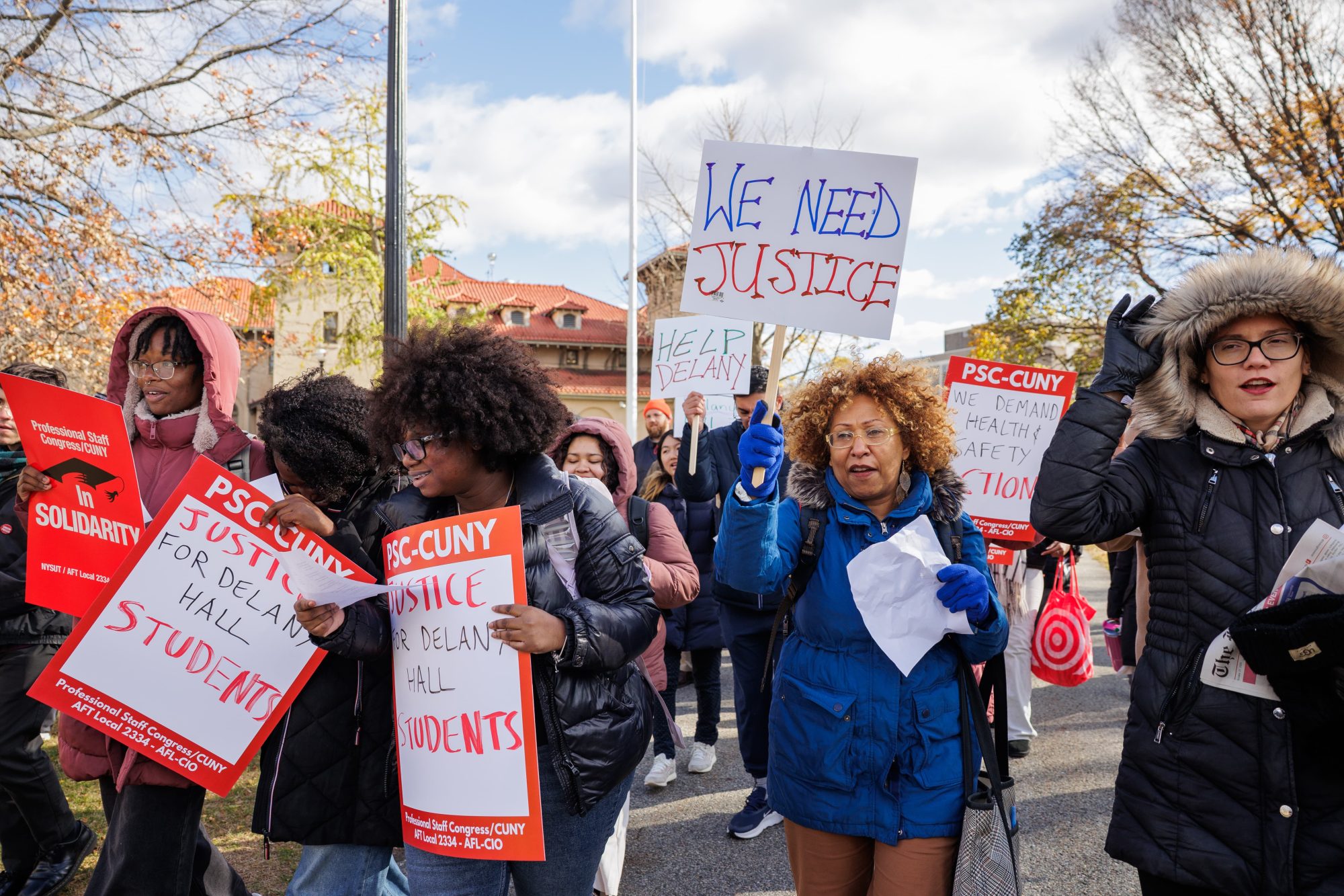 QC Rally November 17, 2025. Photo by Paul Frangipane