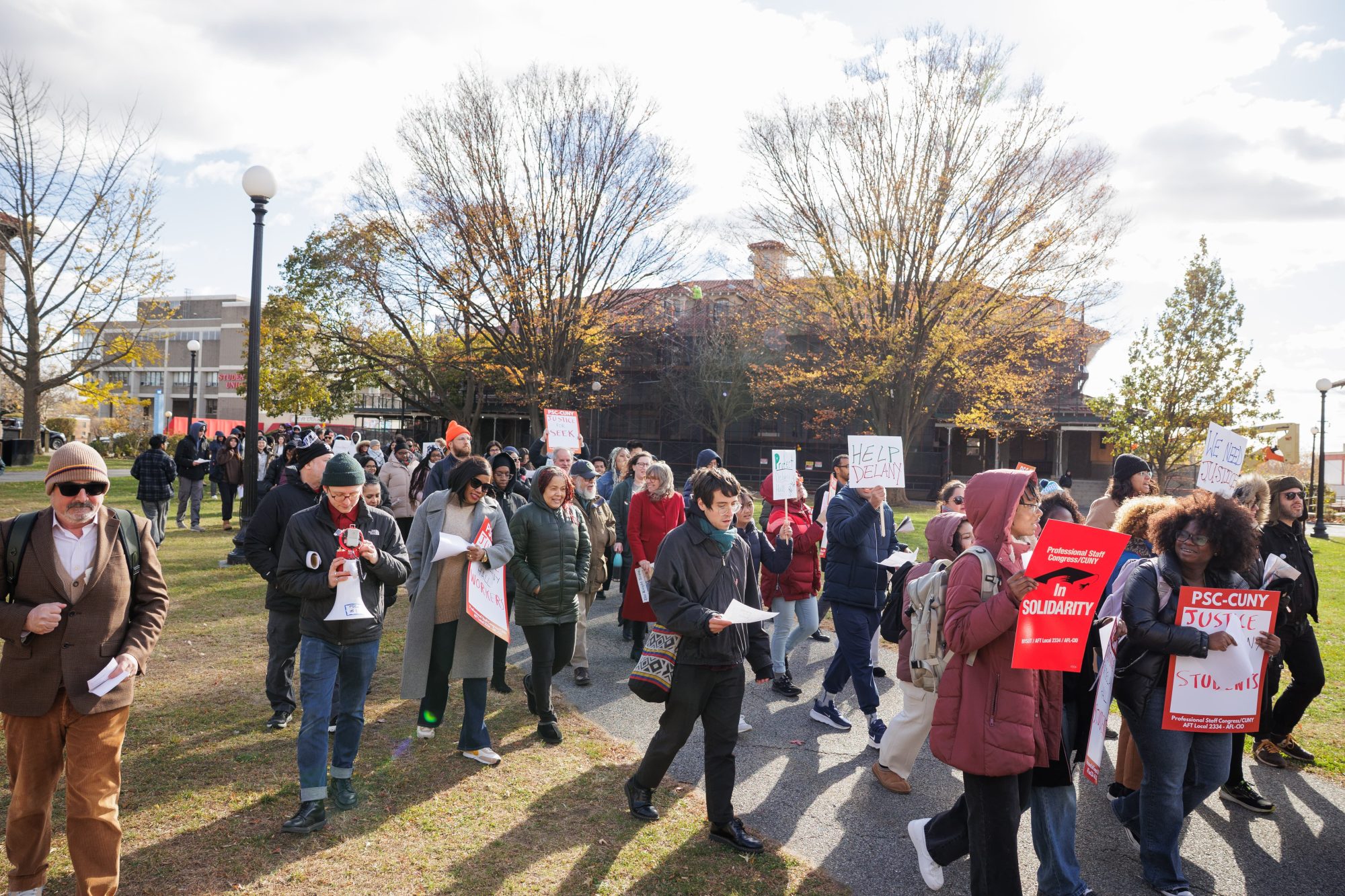 QC Rally November 17, 2025. Photo by Paul Frangipane