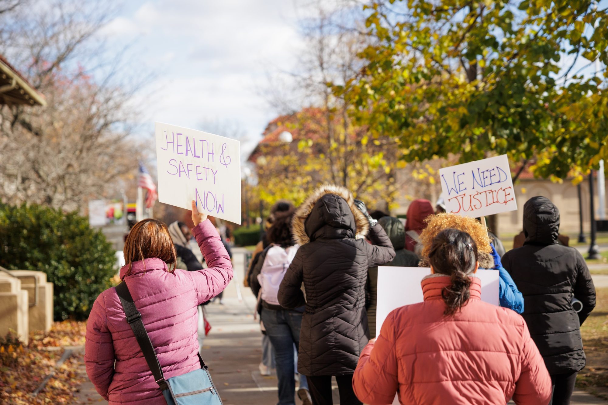 QC Rally November 17, 2025. Photo by Paul Frangipane