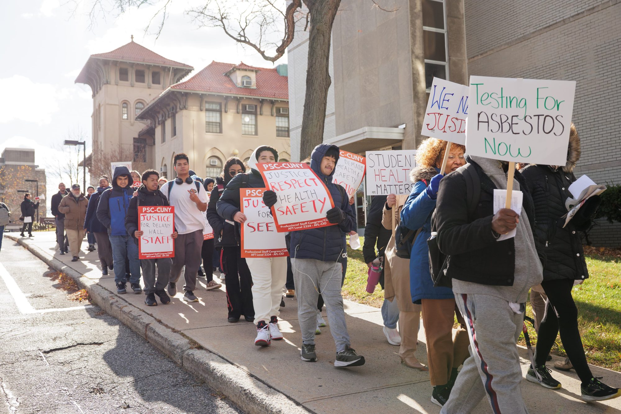 QC Rally November 17, 2025. Photo by Paul Frangipane