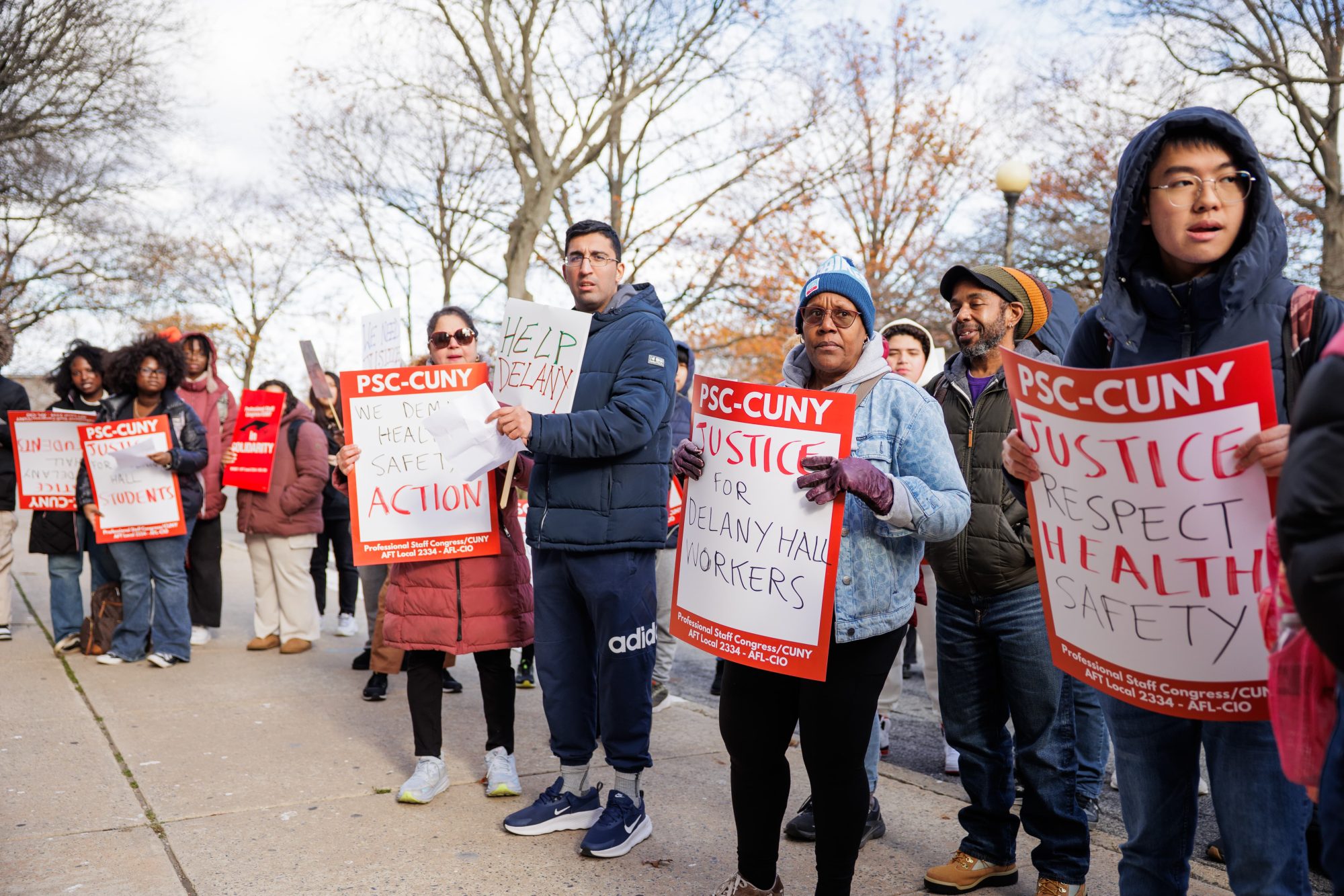 QC Rally November 17, 2025. Photo by Paul Frangipane