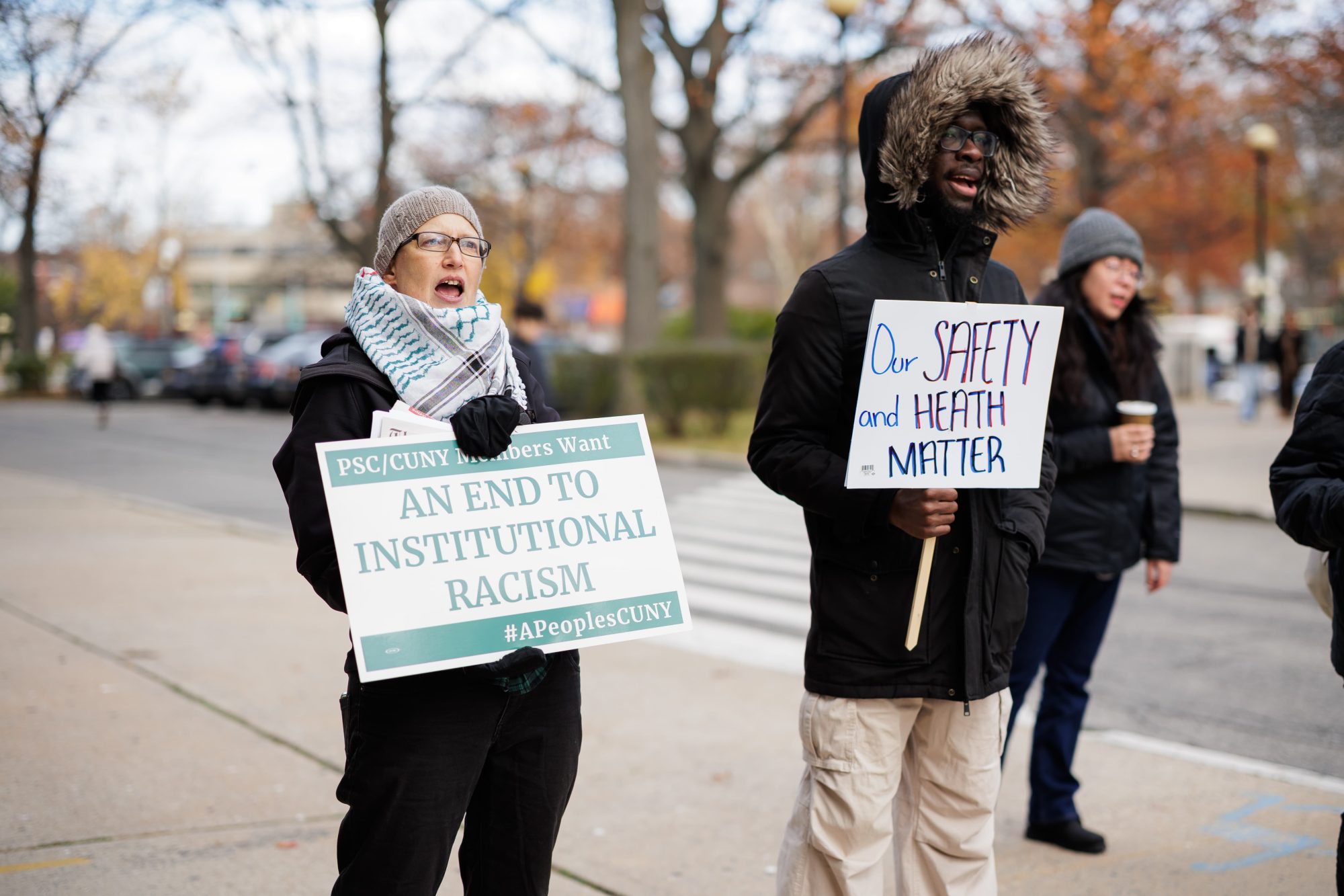 QC Rally November 17, 2025. Photo by Paul Frangipane