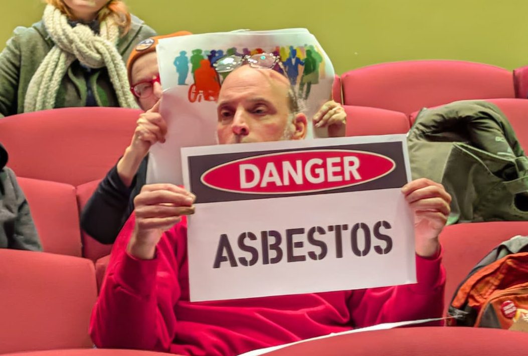 PSC members attending CUNY BOT hearing December 9, 2025