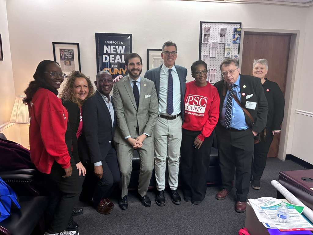 NYSUT Committee of 100 March 10, 2026 in Albany meeting with Andrew Gounardes