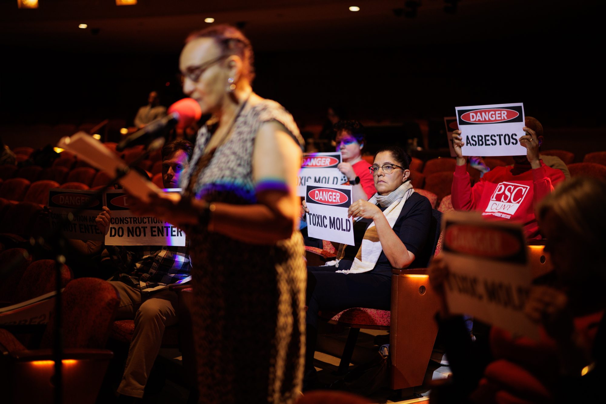 Photos from past CUNY Board of Trustee Hearings