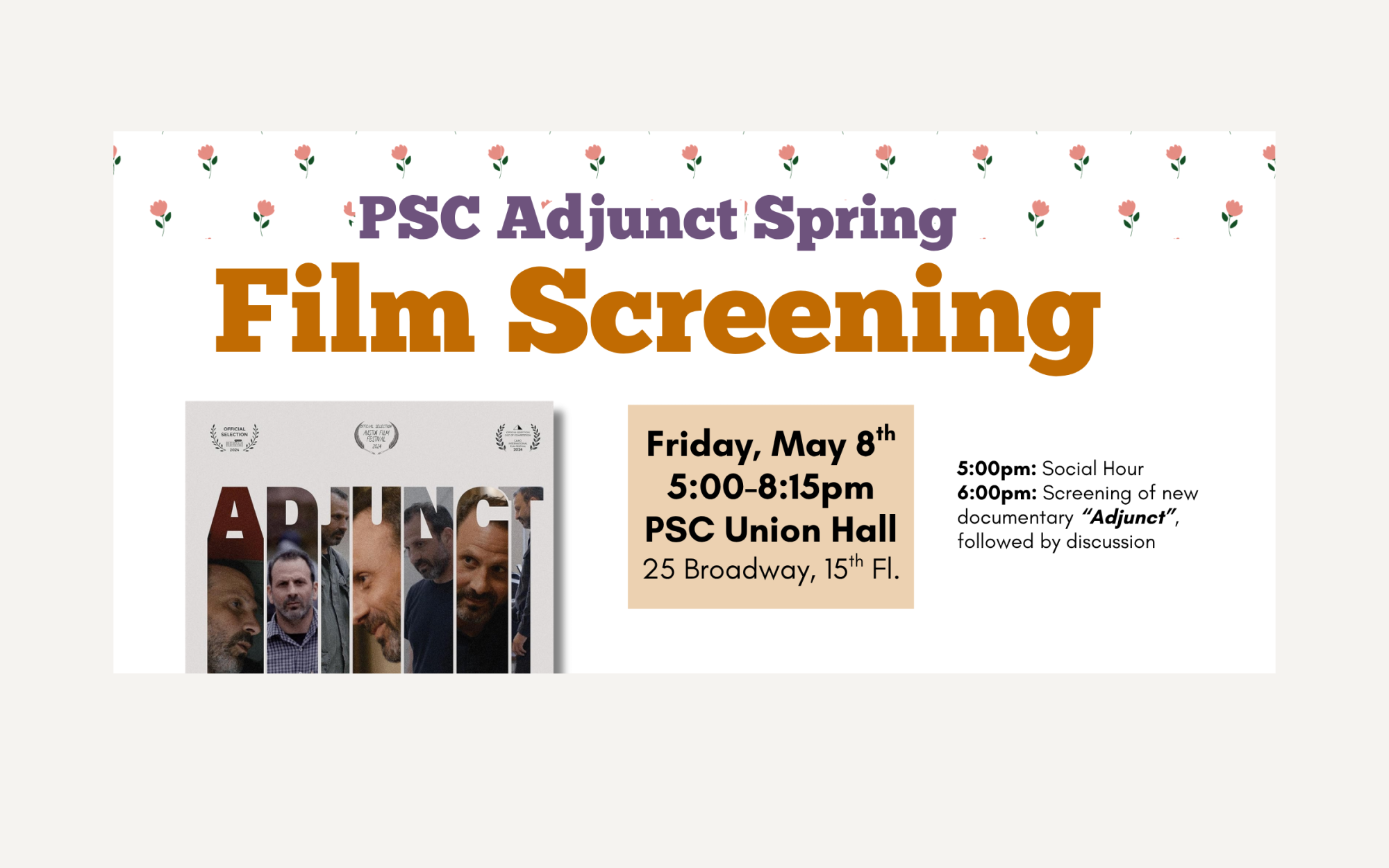 Adjunct Film Screening