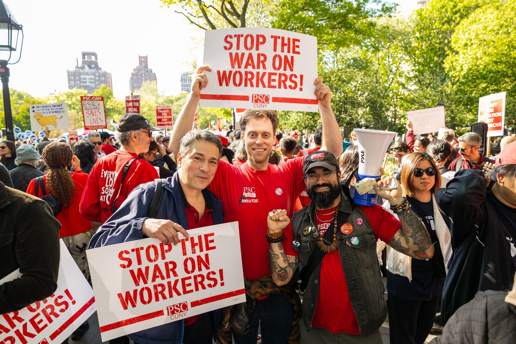 May Day 2026, photo by Paul Frangipane