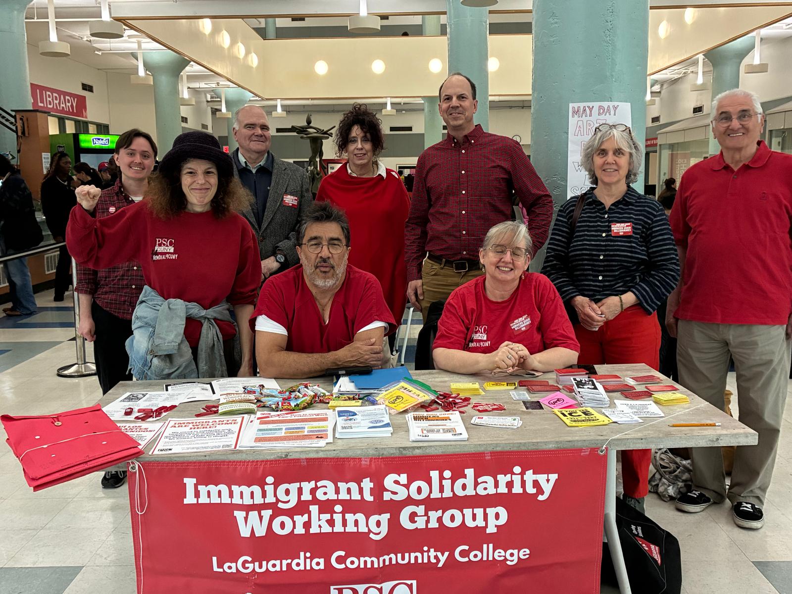 Tabling at LaGuardia Community College