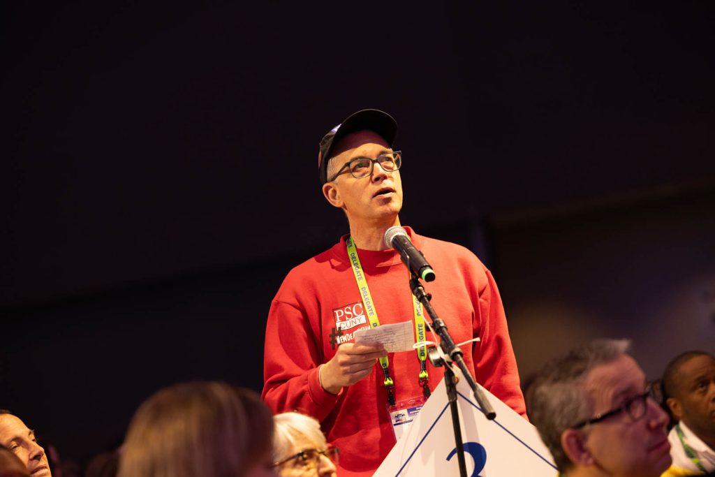PSC resolutions at the NYSUT RA