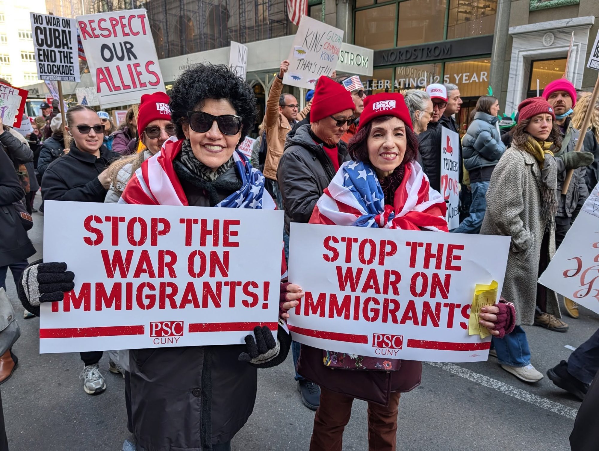 Stop the War on Immigrants March 28, 2026 No Kings